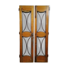 Old glass doors