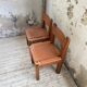 Paire de chaises Pierre Chapo S11