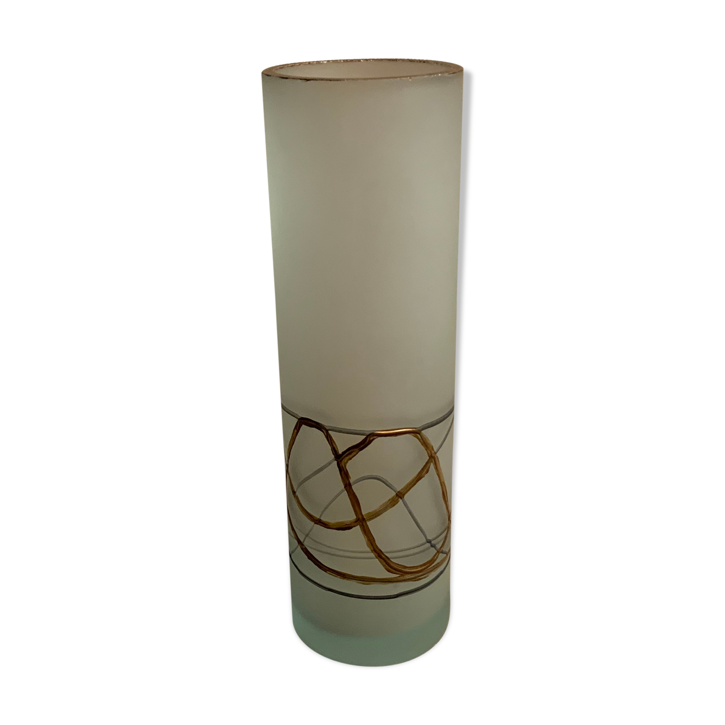 Glass paste vase
