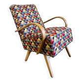Lounge Arm Chai by Jaroslav Šmidek for Ton, Czechoslovakia 1960’s