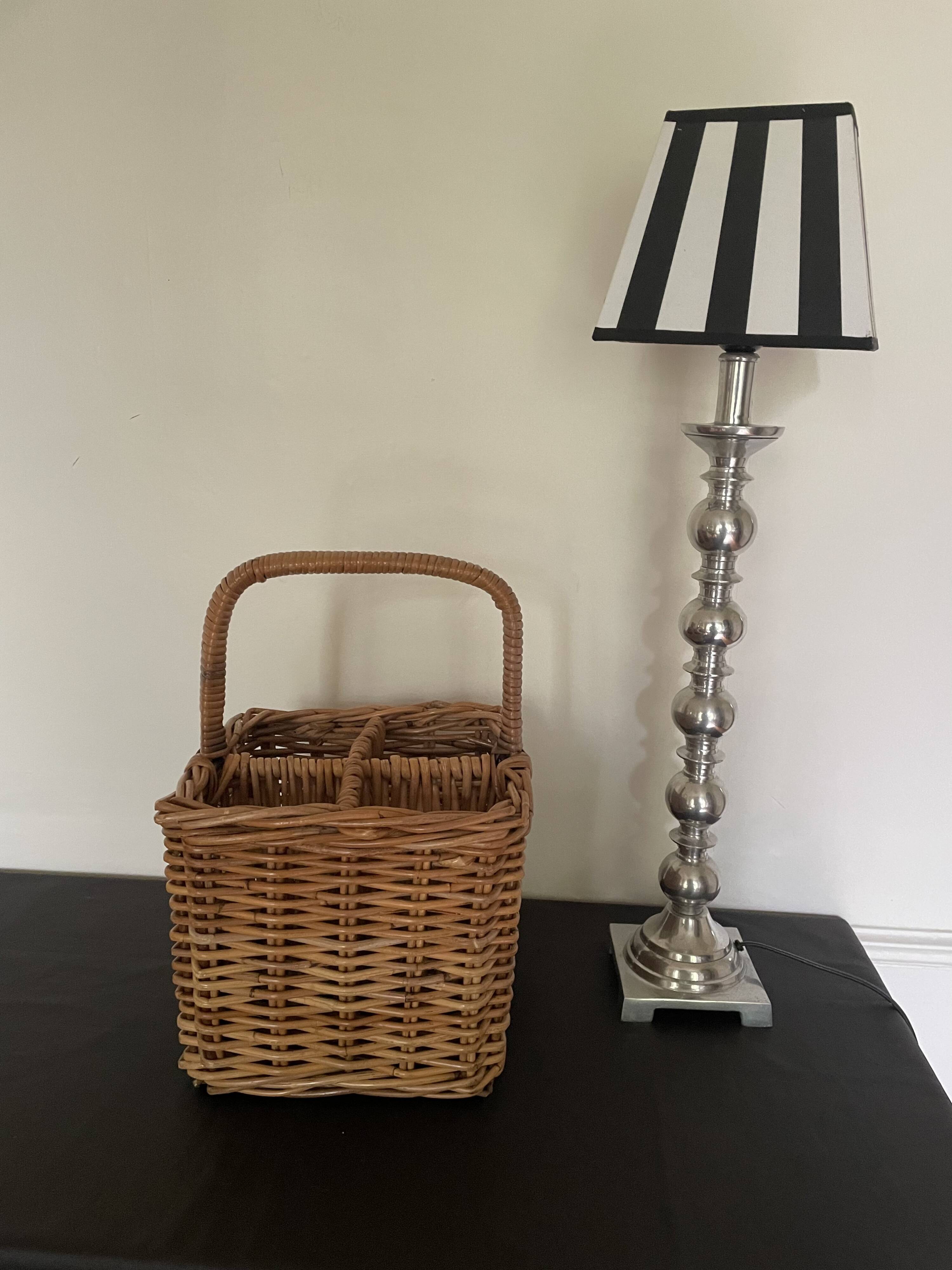 Bottle storage basket