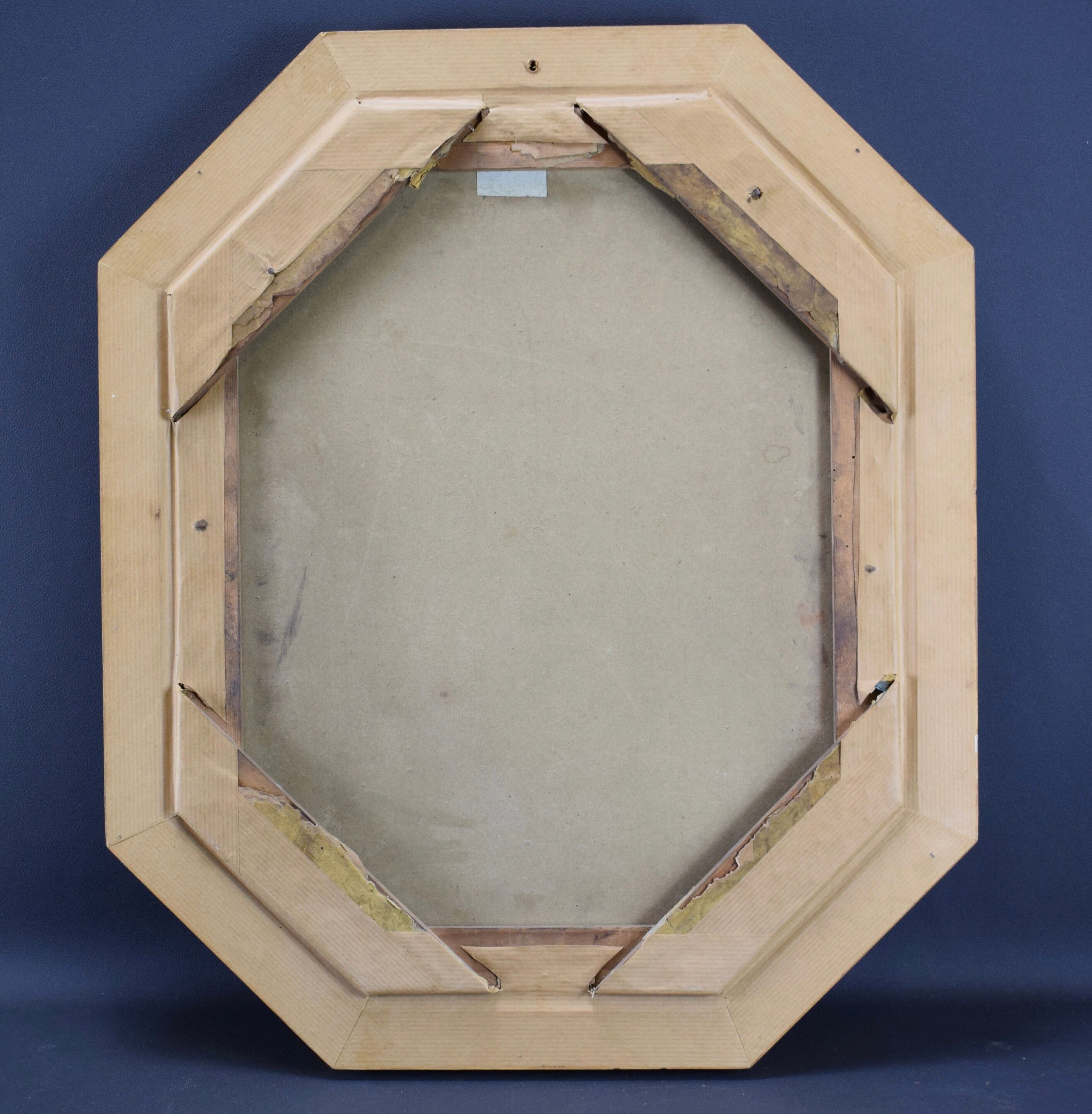 Pastel portrait of man signed Theophile Emmanuel Duverger 1861