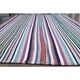 1970s Vintage Turkish Oushak Handmade Wool Cotton Purple Area Rug 175x274