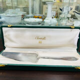 Christofle silver metal pie shovel, vendome model