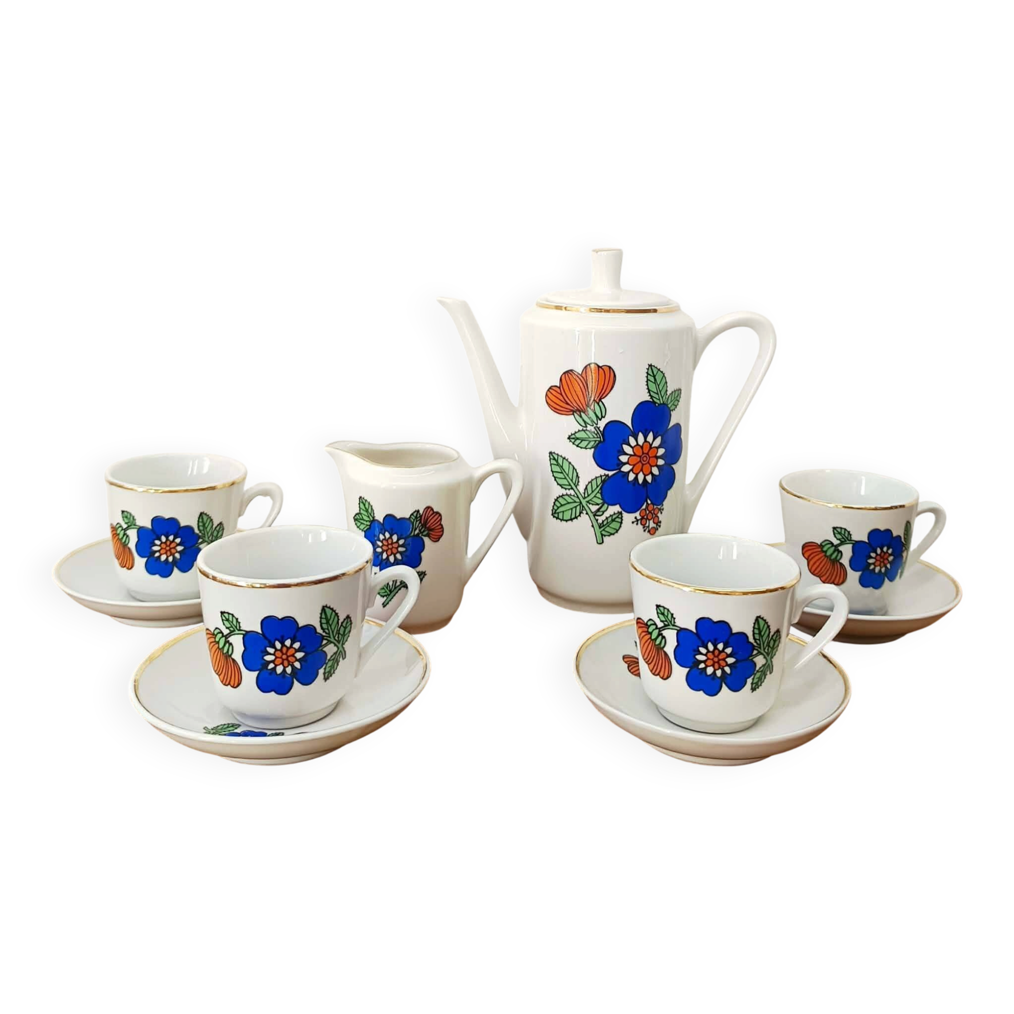 Service à café 1970 vintage