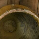 Yellow grease pot from the South West region of France