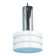 Opal glass pendant lamp by Limburg, Germany, 1960s