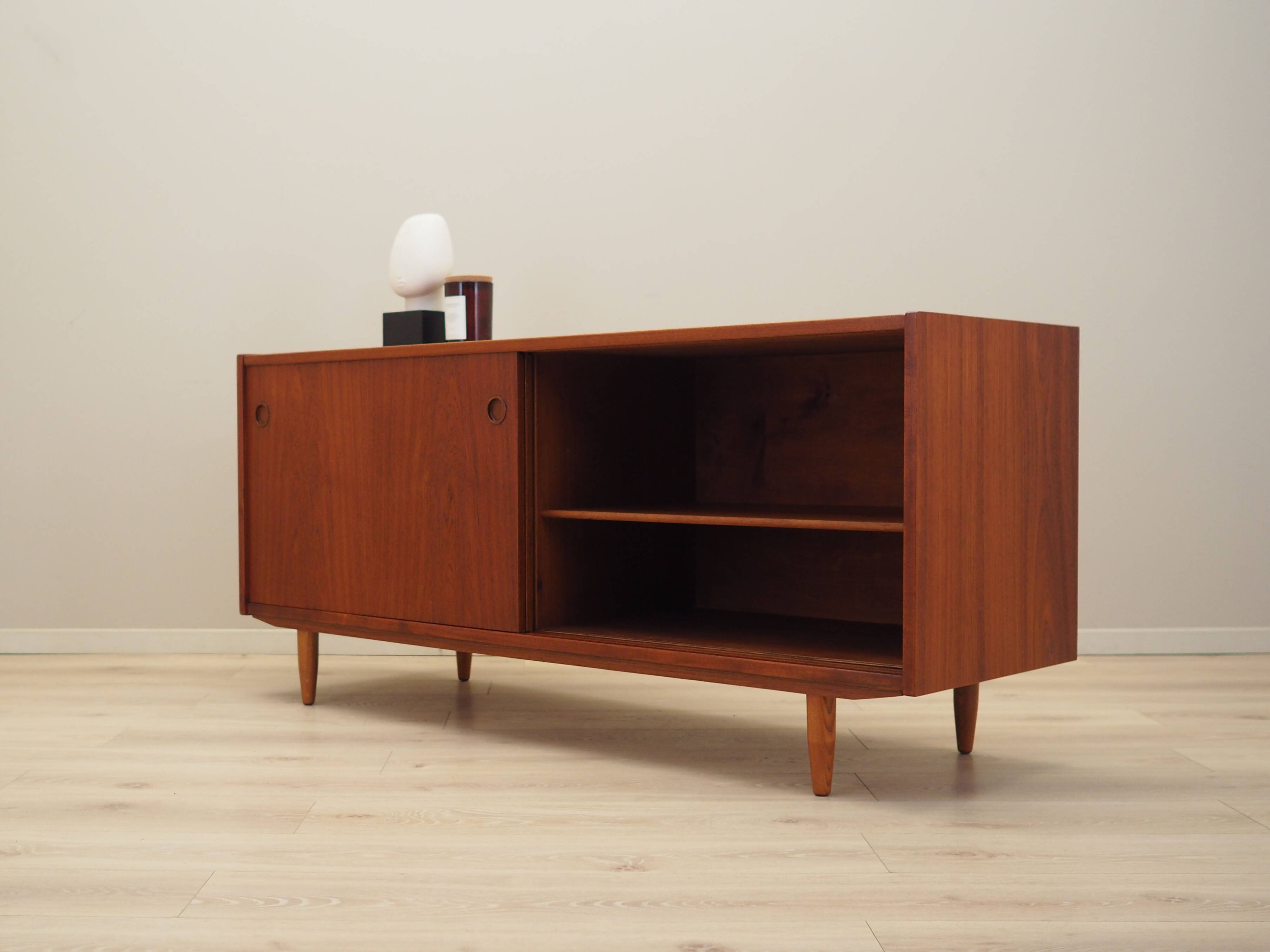 Teak cabinet, Danish design, 1970s, production: Denmark