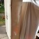 Two-door metal cabinet art deco