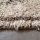 Azilal beige Berber rug - 191 x 79 cm
