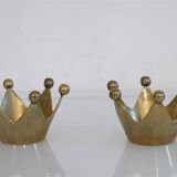 Pair of vintage brass candlesticks