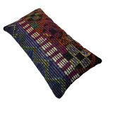 Vintage turkish kilim cushion cover , 30 x 60 cm