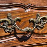 Commode in cherry tree of louis XV - eighteenth century