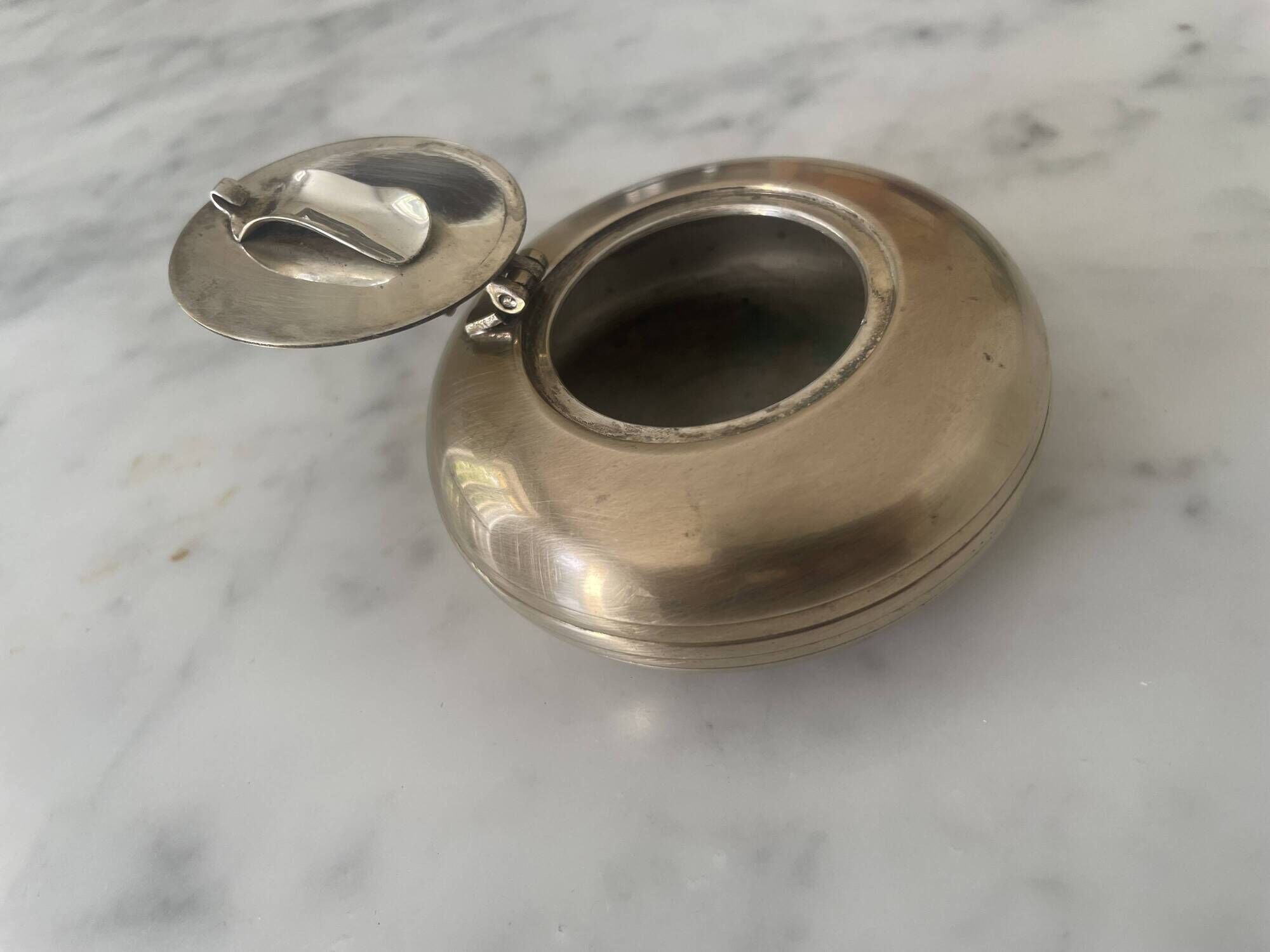 Vintage pocket ashtray