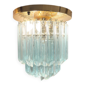 lampe de plafond striée