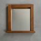 Vintage mirror 80s wood