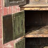 Buffet indien en bois massif