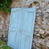 Old patinated door