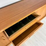 1960s Vintage Minimalistic Teak Sideboard by Bartels