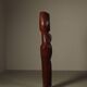 Monumental Afzelia wood sculpture by Begga d’Haese, Belgium, c. 1985