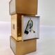 XXL design mid-century brass wall or ceiling lamp - 1980s / Czechoslovakia