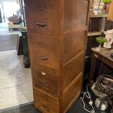 Vertical drawer locker