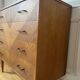 Commode en bois vintage années 50