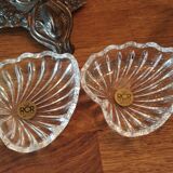 Crystal heart jewelry box