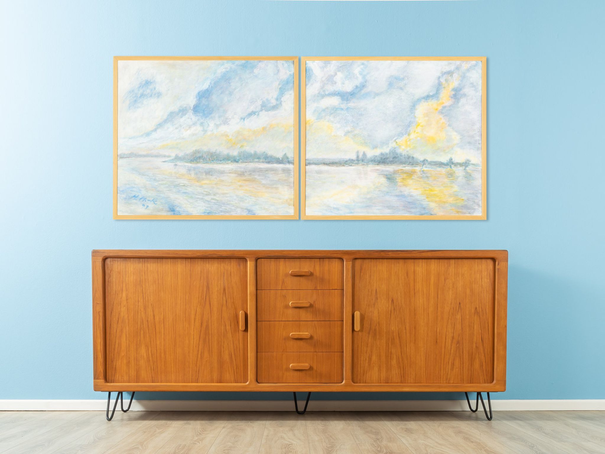 « Blaue Stunde » de Helga Müller
