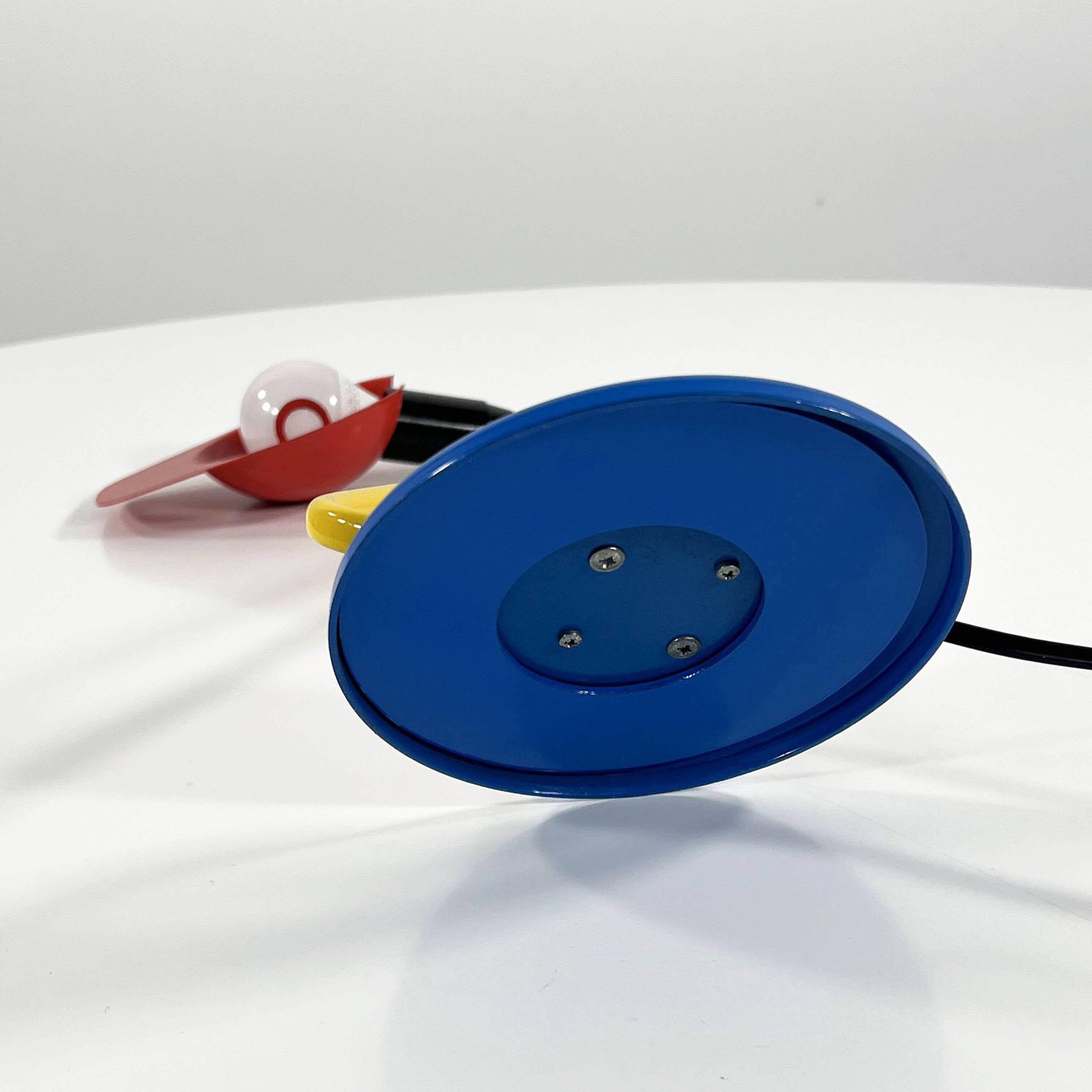 Lampe de table tricolore Hema, 1980