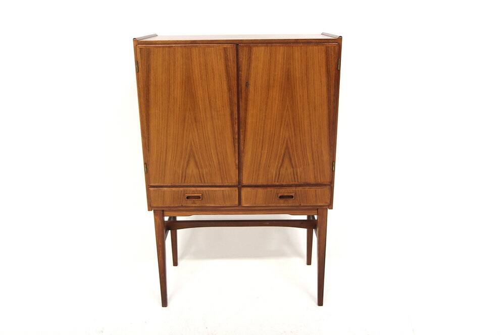 Scandinavian rosewood bar "No 626" Tidaholms Möbelfabrik, Sweden, 1960