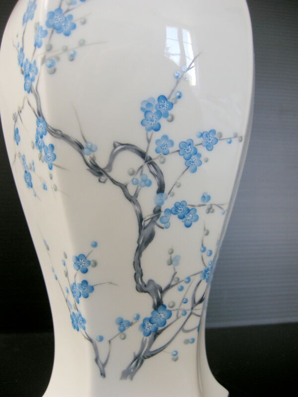 Paire de vases vintage 1960 porcelaine de Limoges