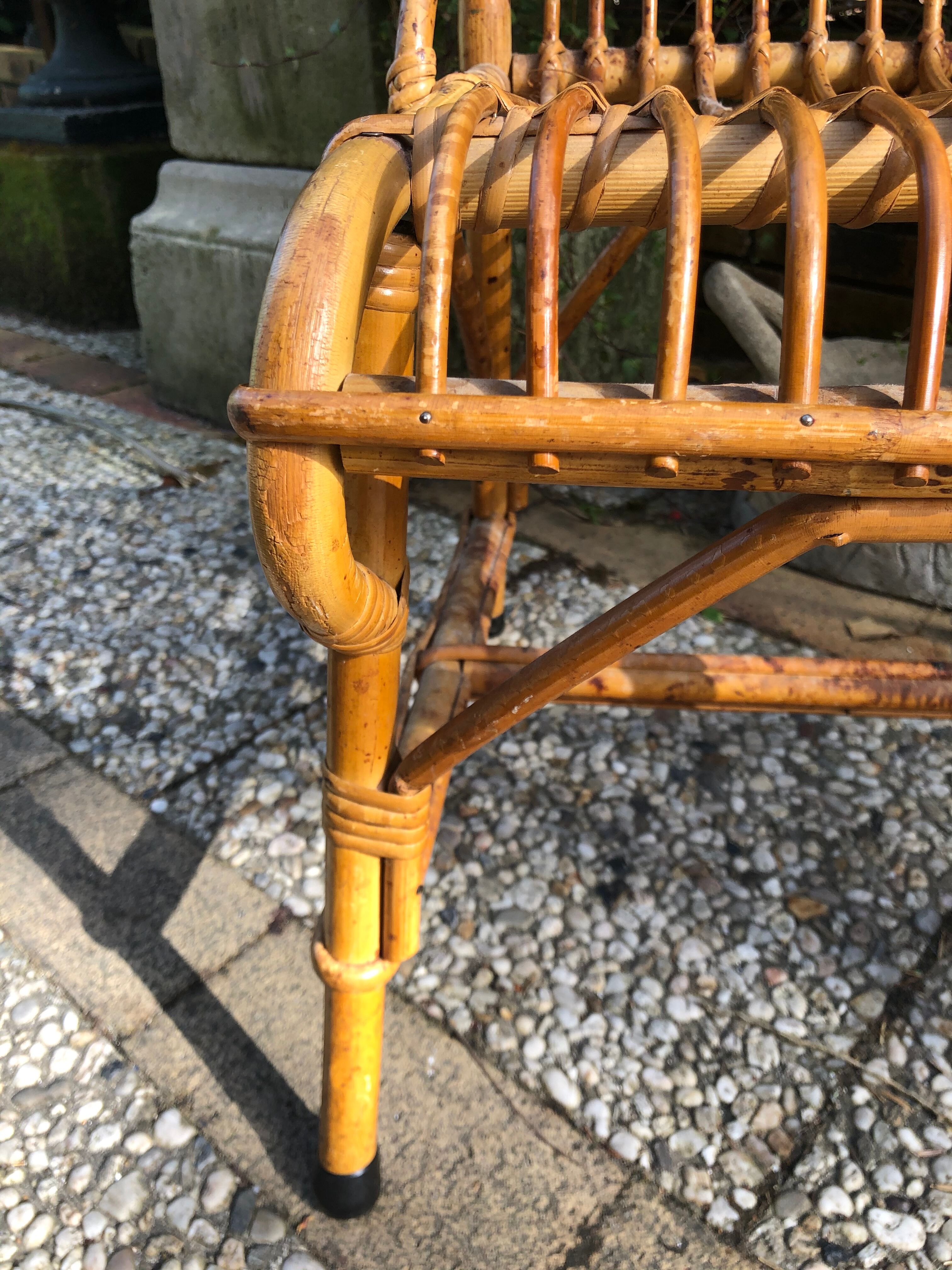 Vintage rattan chair