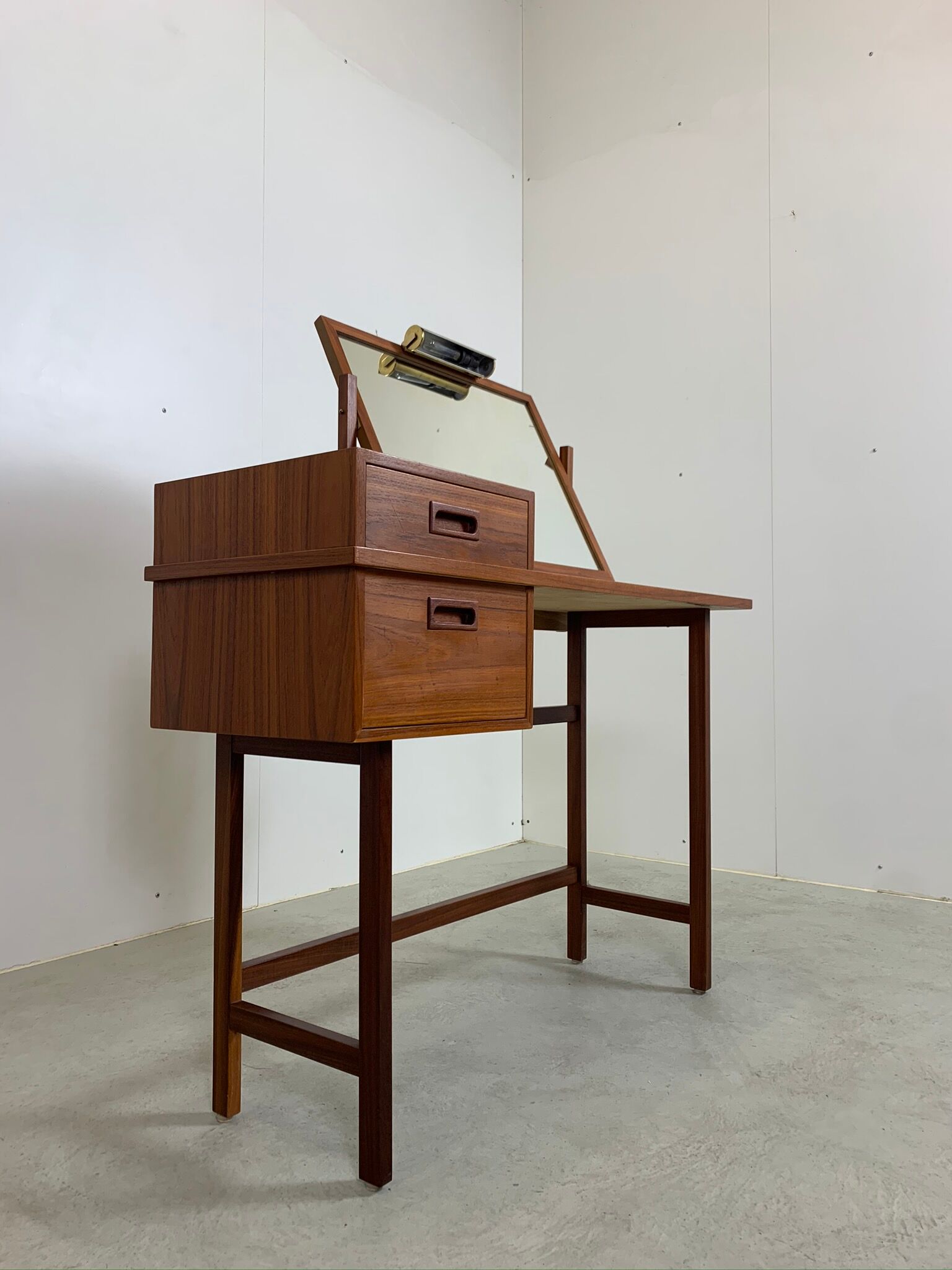 Mid-century teak dressing table by AB Glas & Trä, 1960s