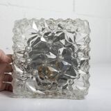 Square ceiling or wall light 1970 space age