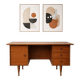 Bureau vintage placage teck