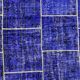 Distressed vintage turkish patchwork rug 218x151 cm wool medium