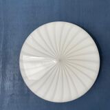 White Murano glass lamp