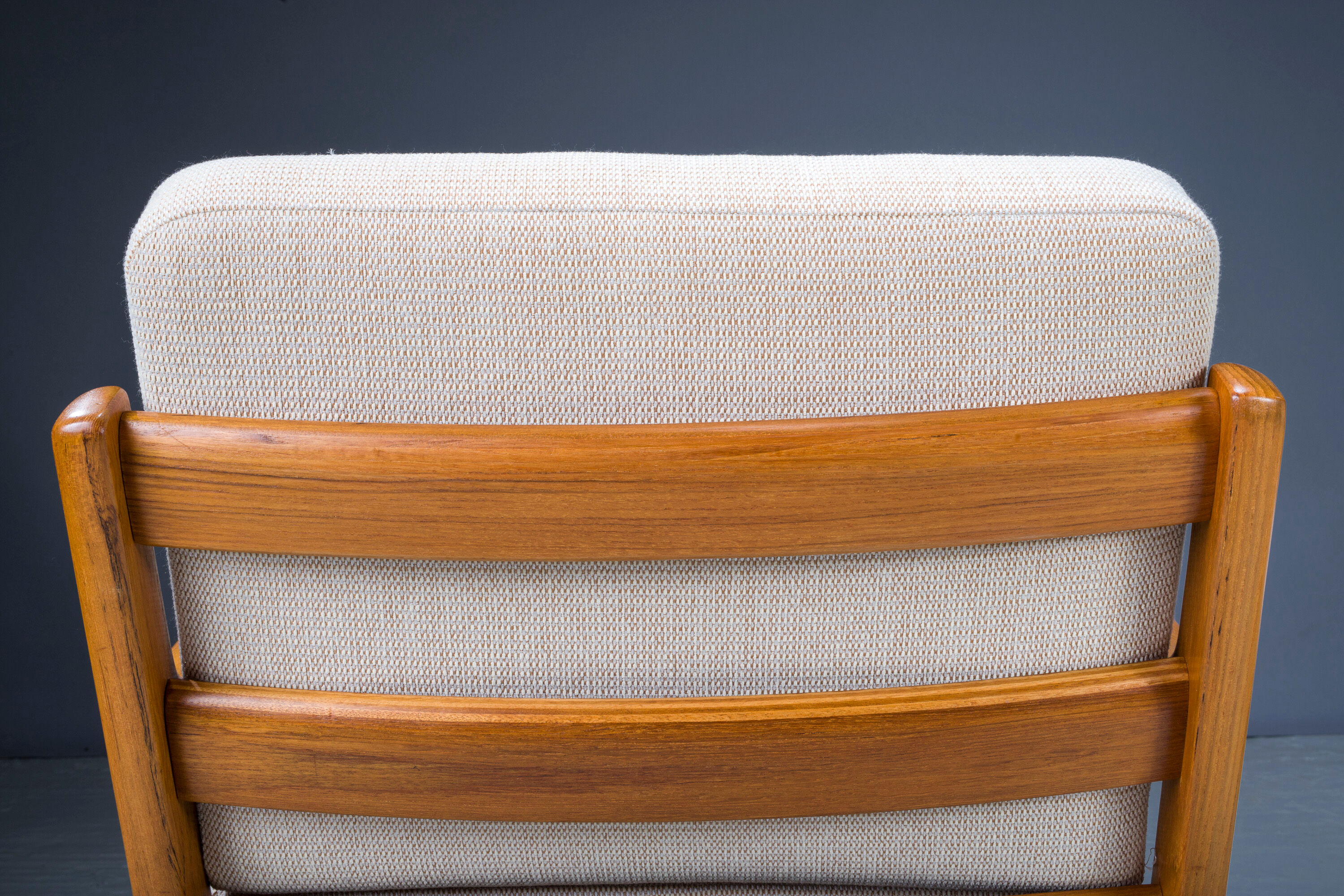 Teak Senator armchairs by Ole Wanscher