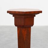 French Burl & Oak Art Deco Console, 1925