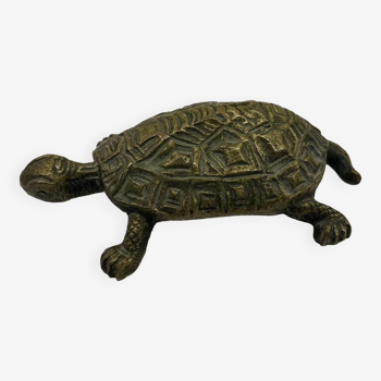 Tortue en bronze