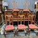 Ensemble - 5 chaises style Chippendale.