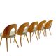 9 vintage designer dining chairs by Antonín Šuman for Tatra