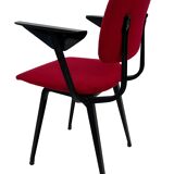 Set of four vintage Revolt chairs by Friso Kramer for Ahrend de Cirkel