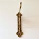 Vintage coat hook, brass wall hook dragon head