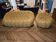 Three-seater Sofa Set and Roche Bobois Bubble Mini Yellow Armchair