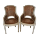 Pair of cane chairs
