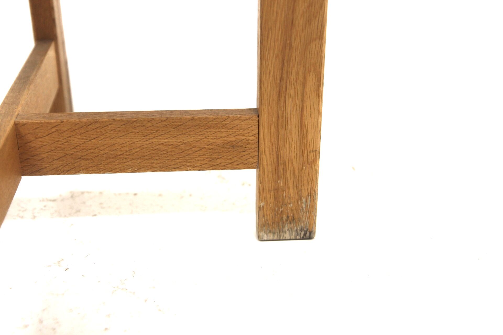 Tabouret scandinave en chêne, Suède, 1960