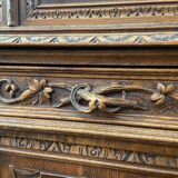 Hunting buffet style Louis XIII Renaissance XXth