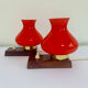 Pair of bedside lamps, Germany, 1960s